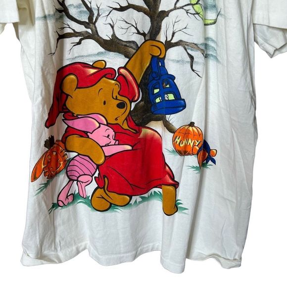 VTG Winnie The Pooh Tiger Halloween T Shirt USA OS - Picture 3 of 7